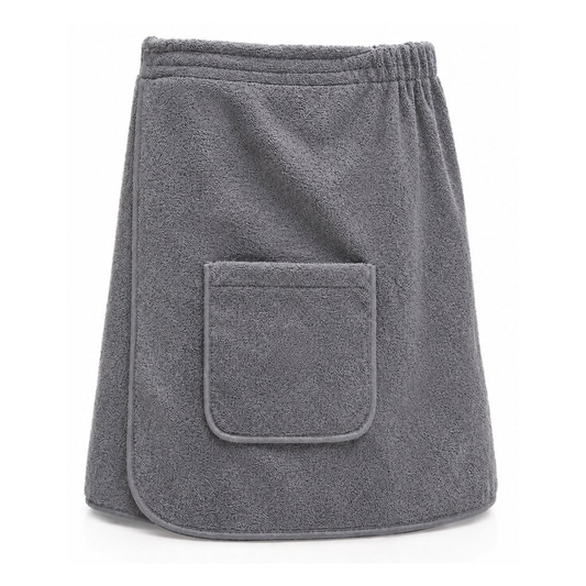 Saunahanddoek Heren Grijs