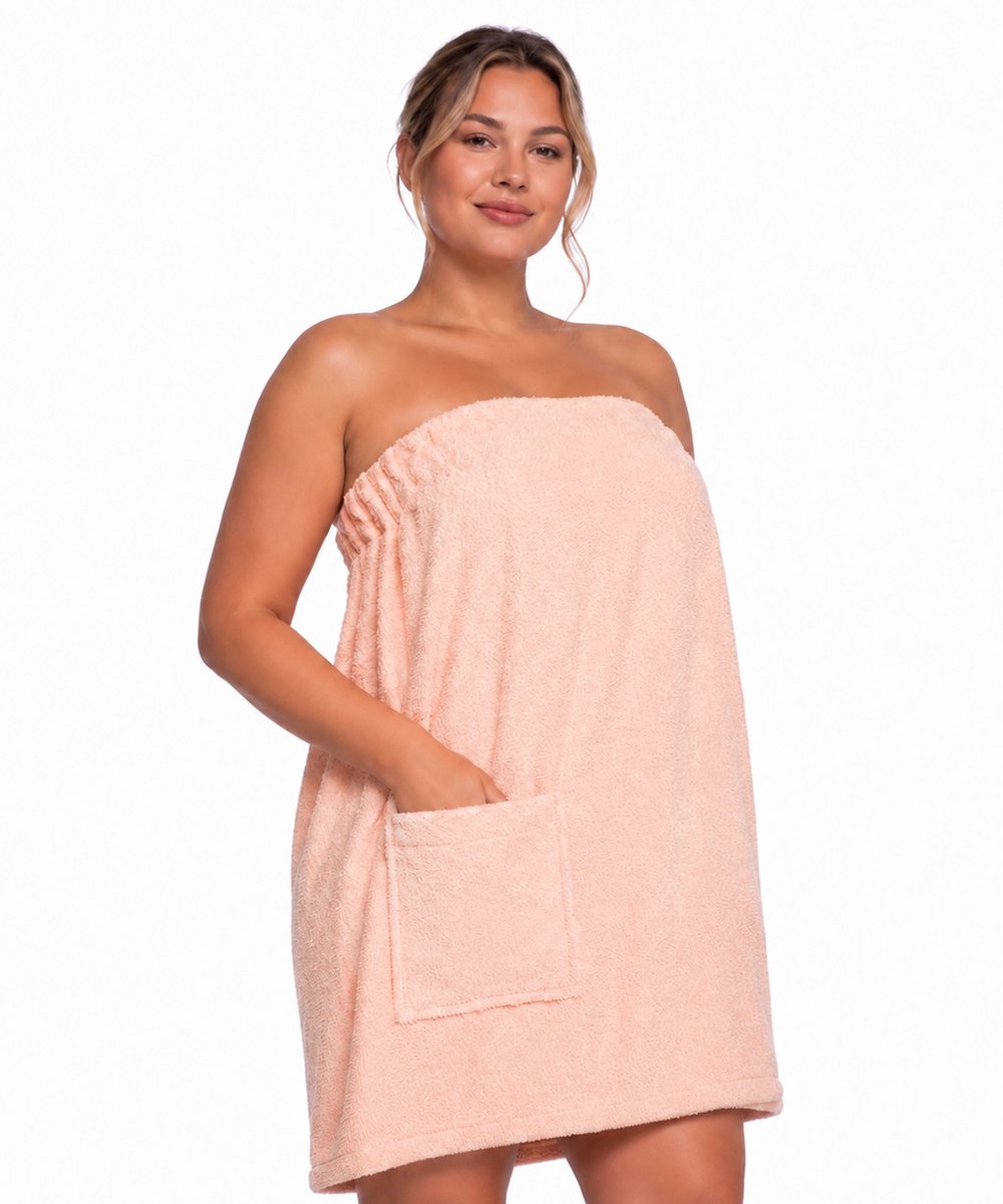 Saunahanddoek Dames Roze