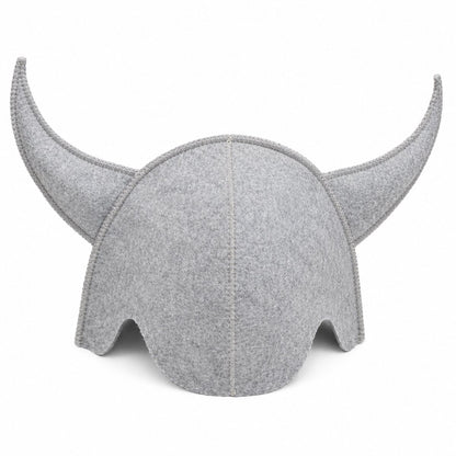 Sauna Hoed Viking 100% Wol - Grijs
