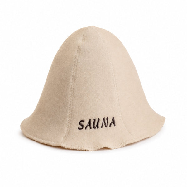 Wollen Saunahoed 'Sauna'