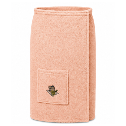 Saunahanddoek Dames Perzik