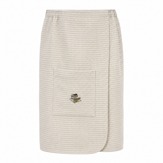 Saunahanddoek Dames Wafel