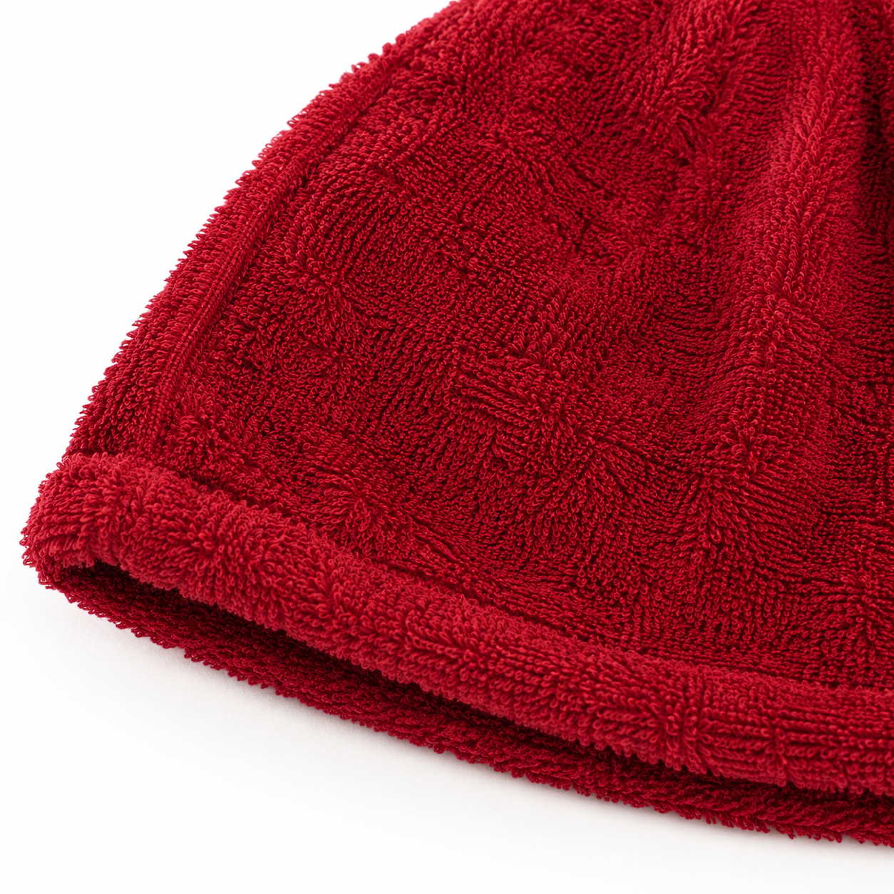 Sauna Muts Katoen - Rood