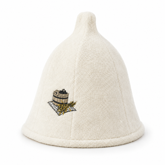 Sauna Muts Katoen - Beige