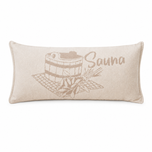 Sauna Kussen Katoen - Beige