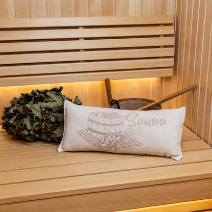 Sauna Kussen Katoen - Beige
