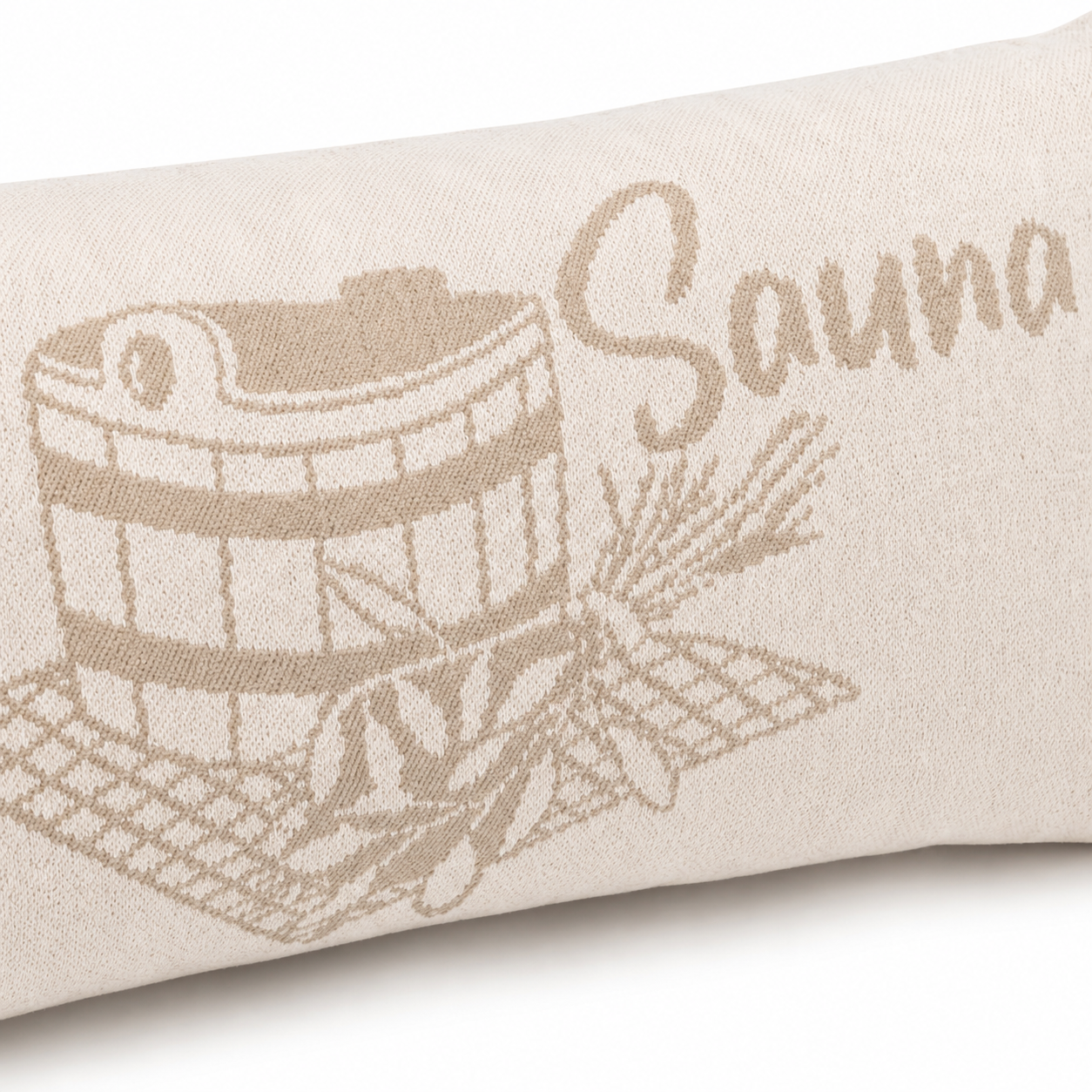 Sauna Kussen Katoen - Beige