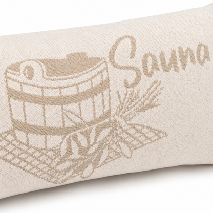 Sauna Kussen Katoen - Beige