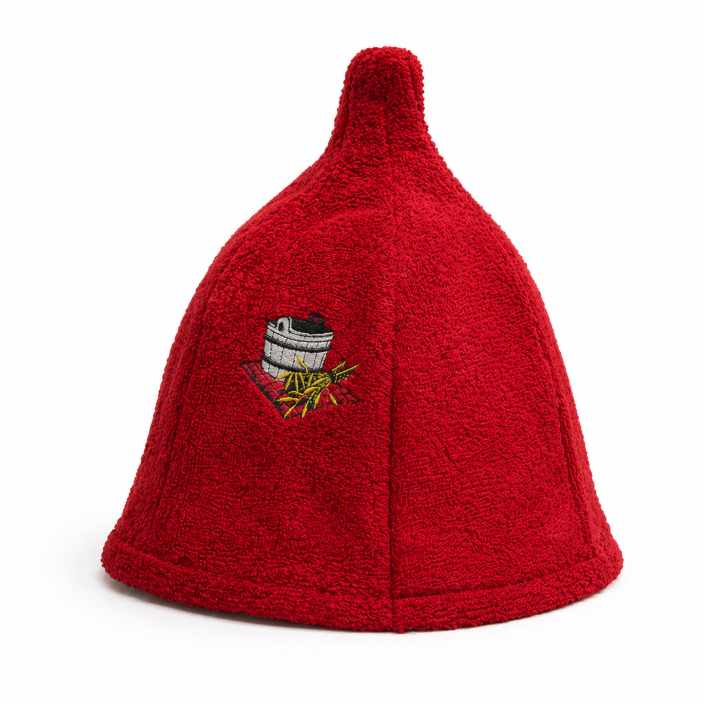 Sauna Muts Katoen - Rood